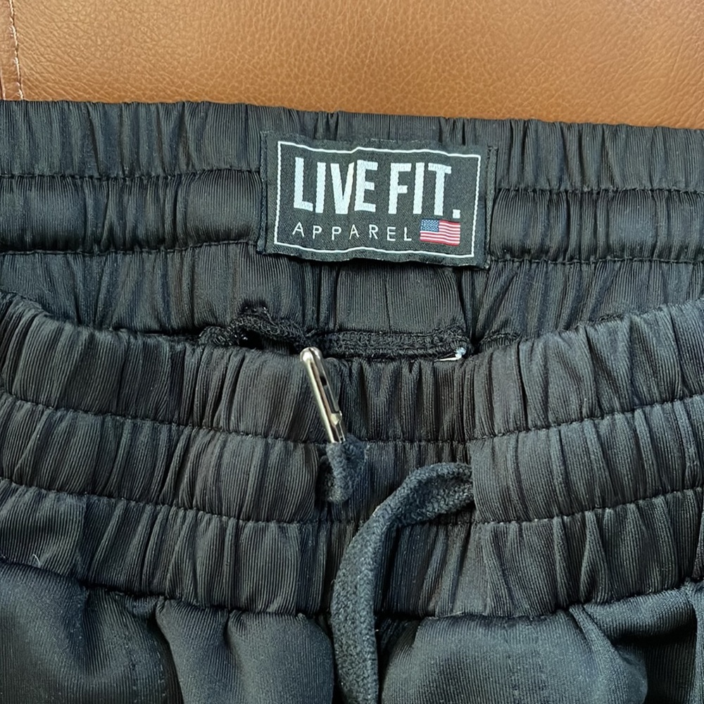 Mens Athletic Black Gym Pants